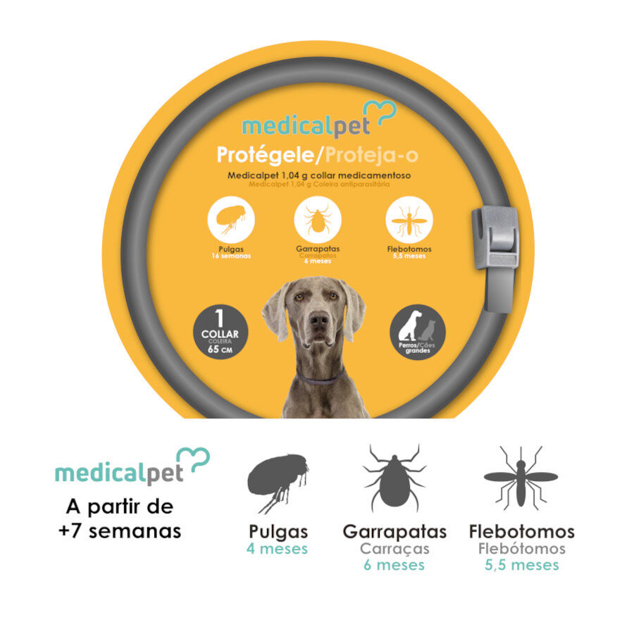 Medicalpet Collar Antiparasitario para perros thumbnail