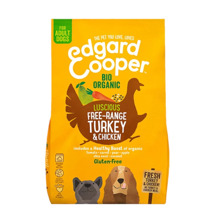 7 kg Edgard & Cooper Adult Bio Pavo pienso para perros,  Imagen numero 1 7 kg Edgard & Cooper Adult Bio Pavo pienso para perros, , large Imagen numero 1