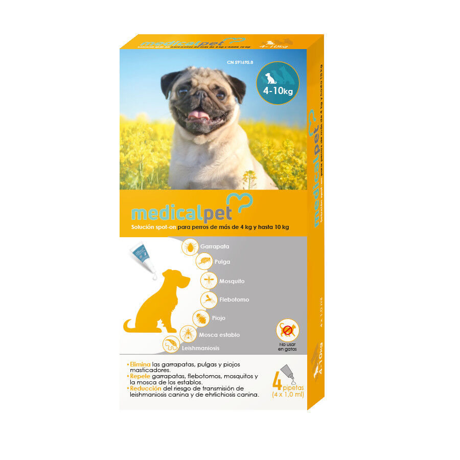 Medicalpet Pipetas Antiparasitarias para perros