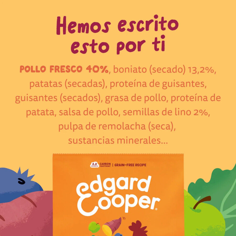 3 kg Edgard & Cooper Pienso Pollo para perros adultos mini, , large Imagen numero 7