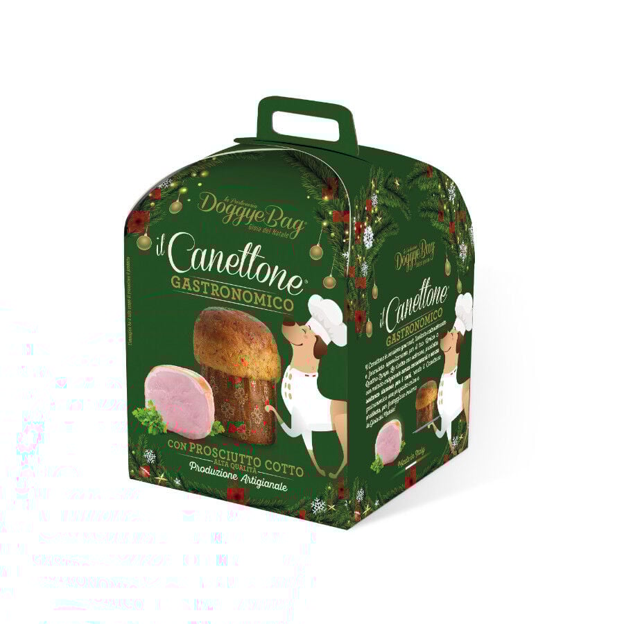 125 g Doggyebag Snack Canettone Navide&ntilde;o Gourmet para Perros, , large Imagen numero 1