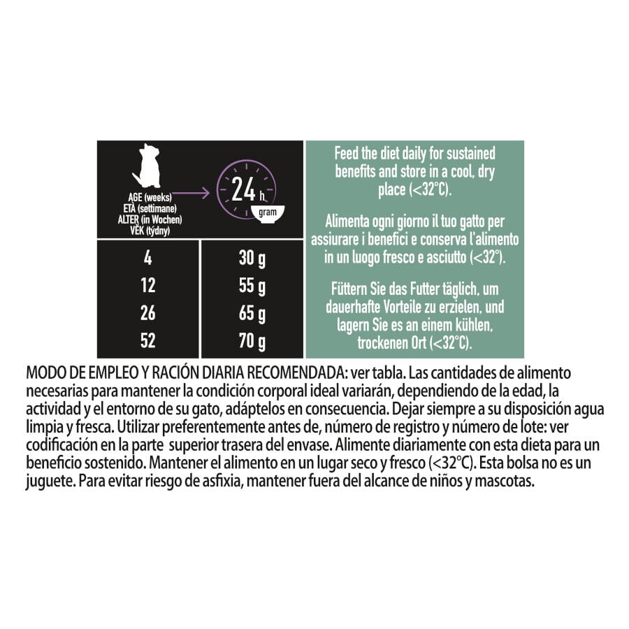 Pro Plan Live Clear Kitten menos de 1 año Pavo pienso para gatitos thumbnail