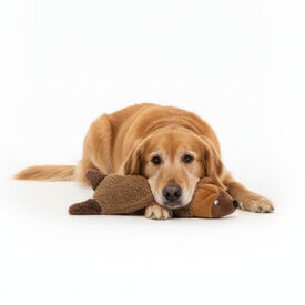 LOVE THE EARTH Peluche Mink con Sonido para perros