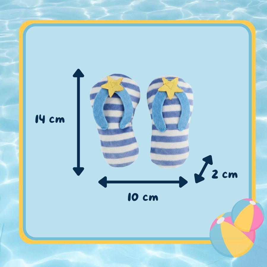 Summer Vibes Peluche Chanclas Juguete para gatos, , large Imagen numero 4