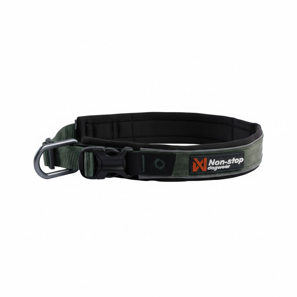Non-stop dogwear Roam Collar Verde para perros