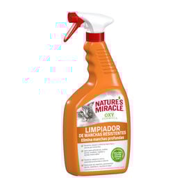 Nature's Miracle Limpiador de manchas resistentes de gatos