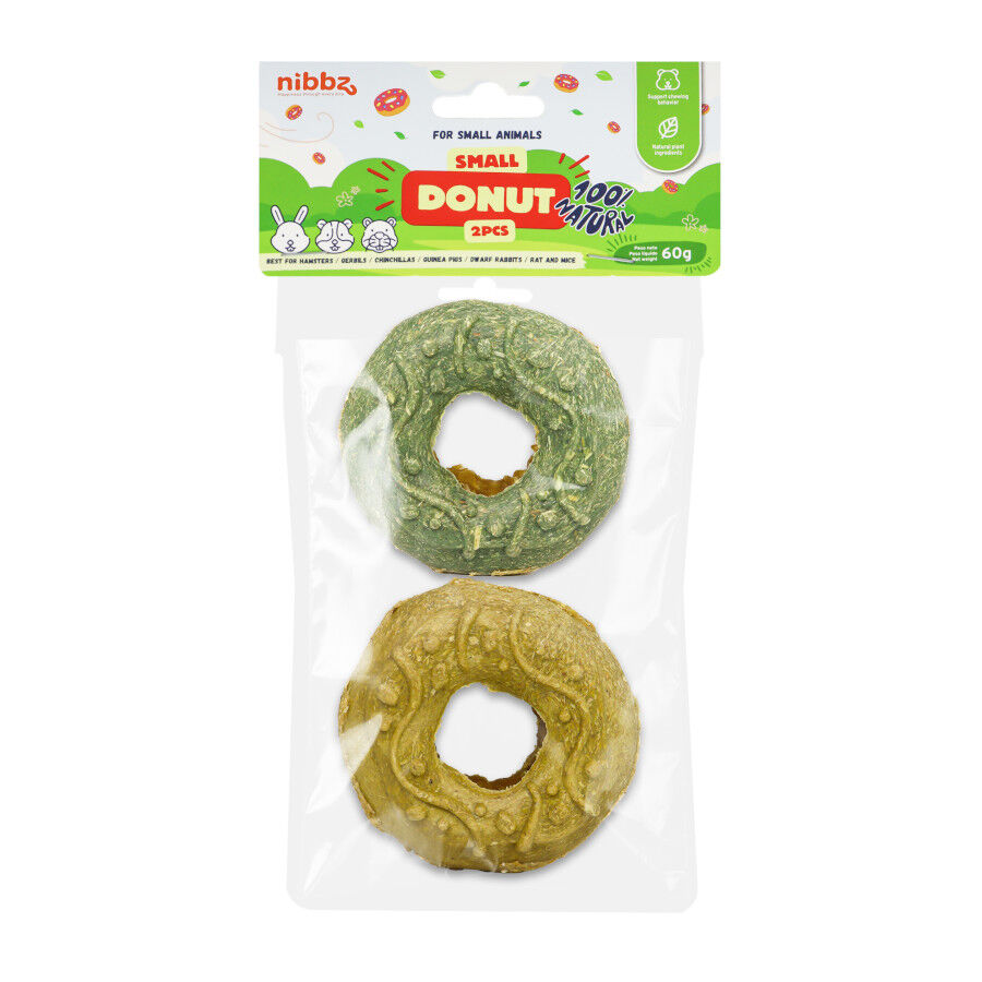 Nibbz Donas Comestibles complemento alimenticio para roedores, , large Imagen numero 1