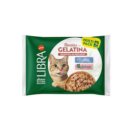 Libra Salm&oacute;n y At&uacute;n Gelatina para gatos