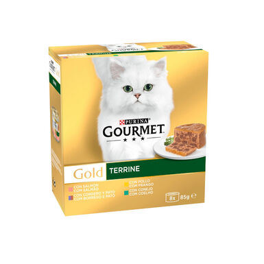 Gourmet Gold Terrine de Carnes lata para gatos