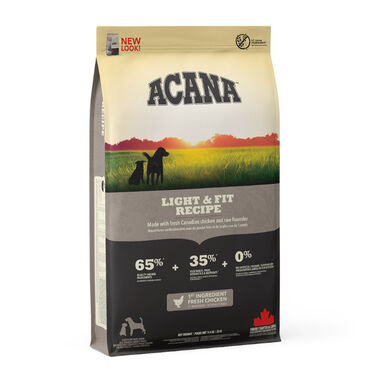 Acana Adult Light y Fit pienso para perros