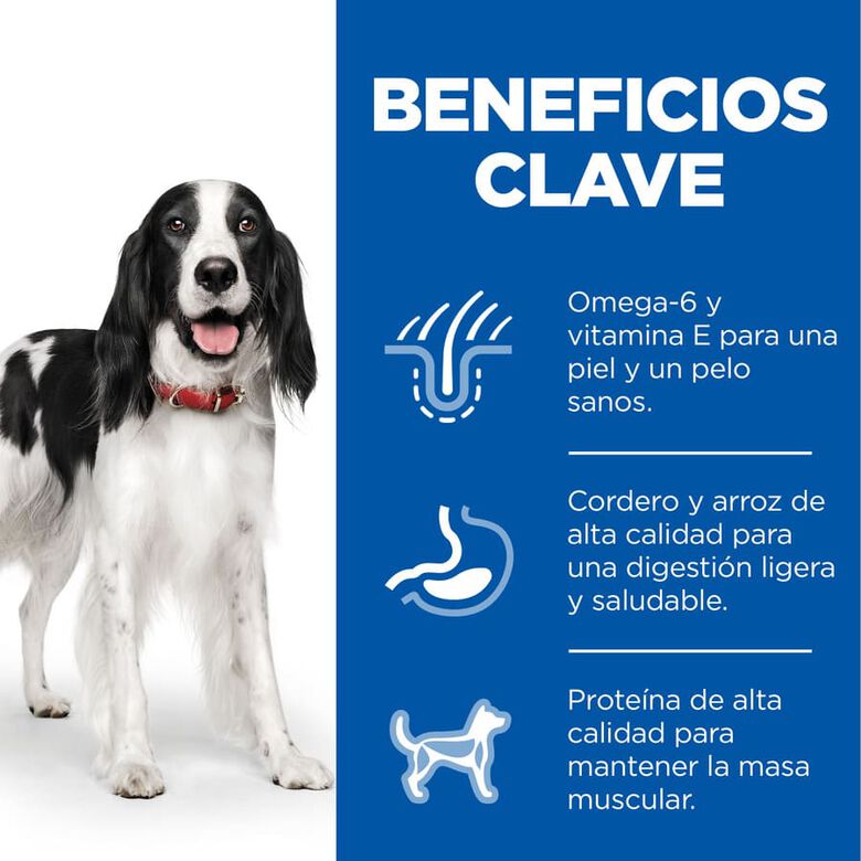 Hill&#039;s Science Plan Adult Medium Cordero y Arroz pienso para perros thumbnail