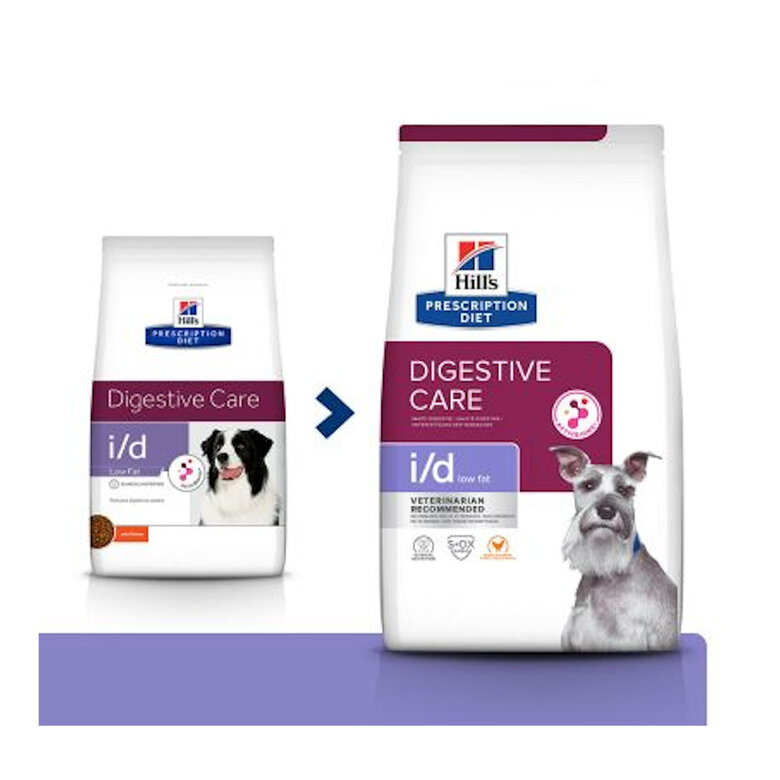 Hill's Prescription Diet Digestive Care Low Fat Pollo pienso para perros, , large image number null
