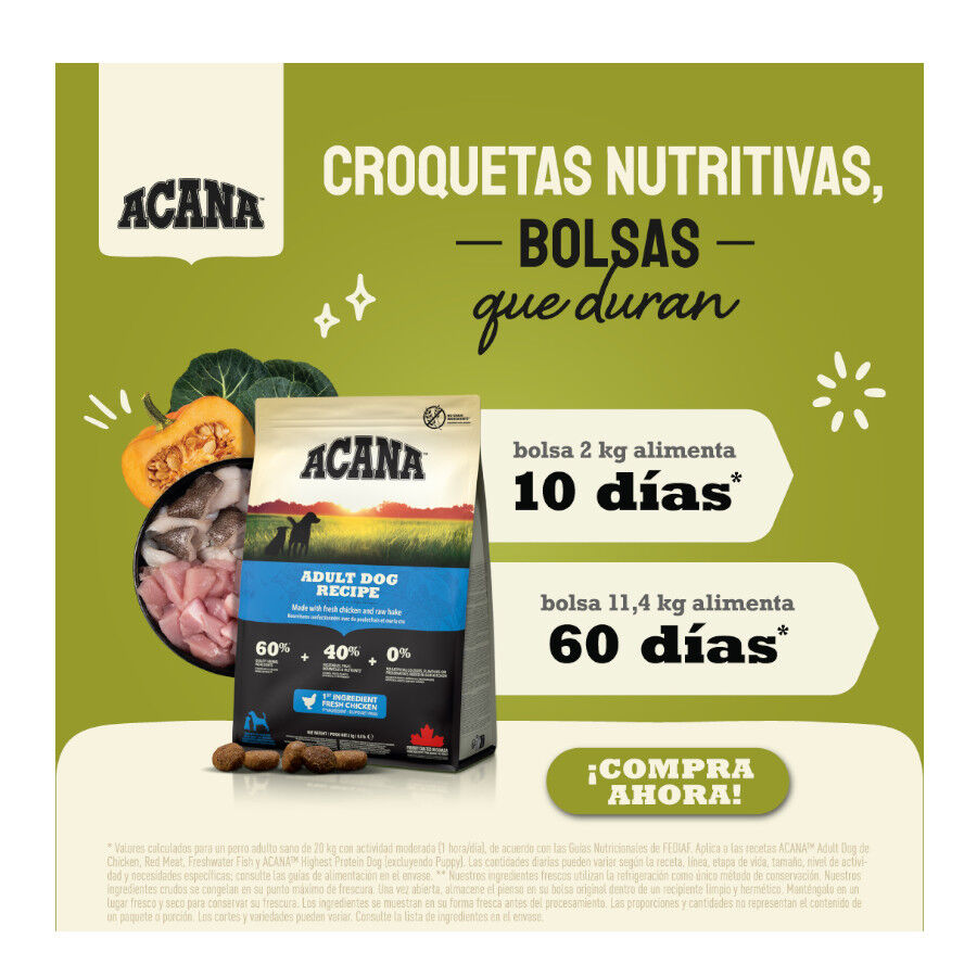 17 kg Acana Adult pienso para perros, , large Imagen numero 9