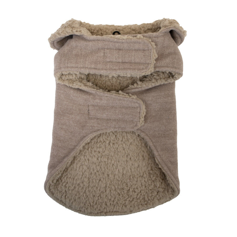 Outech Abrigo Marrón Borreguillo para perros thumbnail