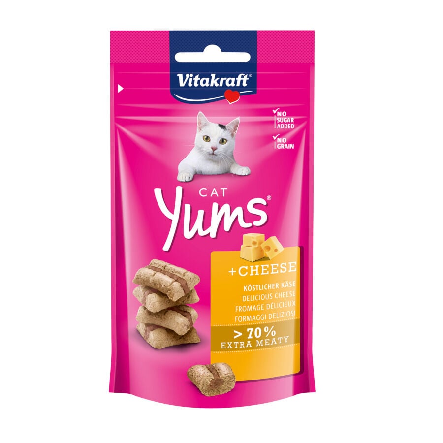 40 g Vitakraft Cat Yums Bocaditos de Queso para gatos, , large Imagen numero 1