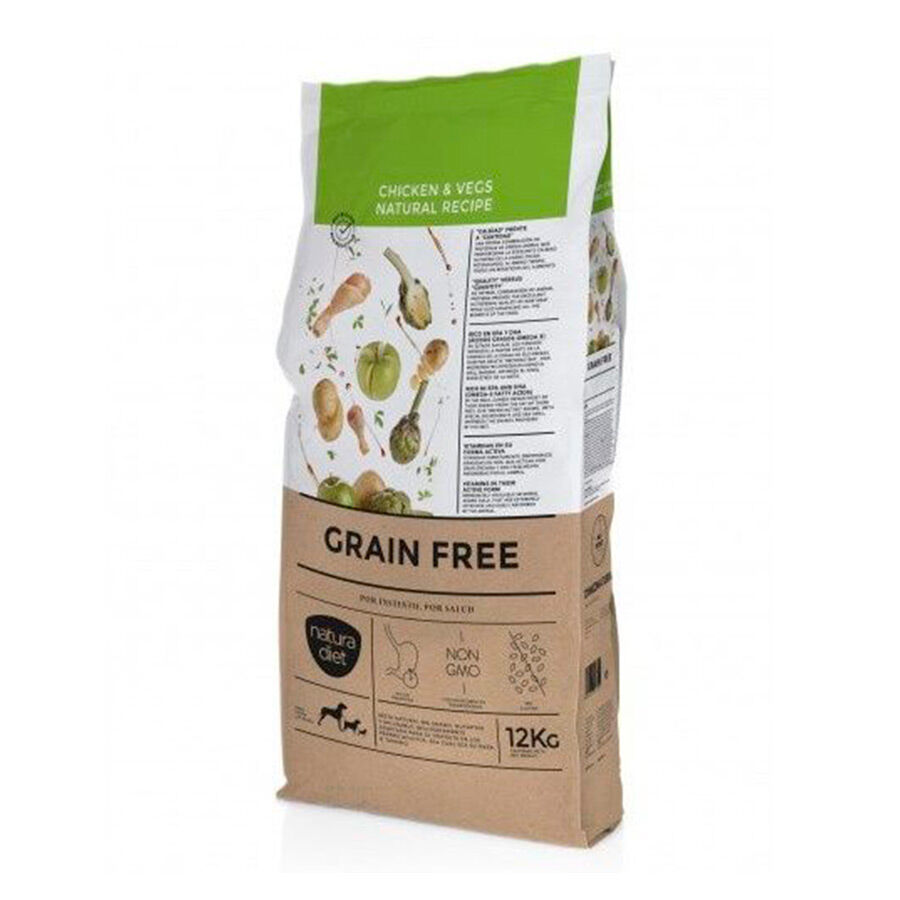 Natura Diet Grain Free pollo pienso para perros