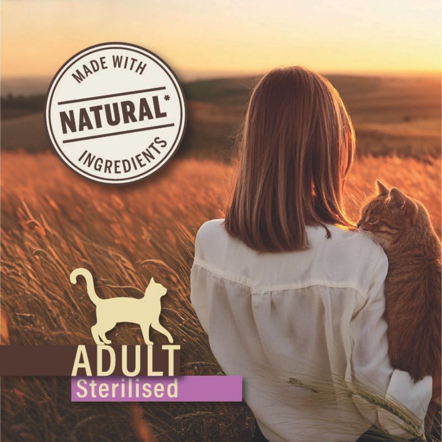 True Origins Pure Adult Sterilised Pavo pienso para gatos thumbnail