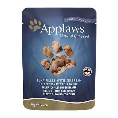 Applaws Atún y Besugo sobre para gatos 