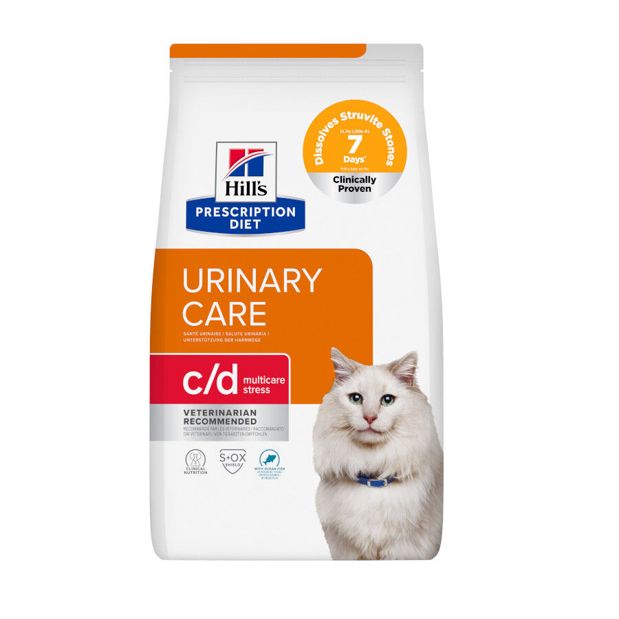 3 kg Hill's Prescription Diet Urinary Care c/d pescado azul pienso para gatos, , large Imagen numero 1