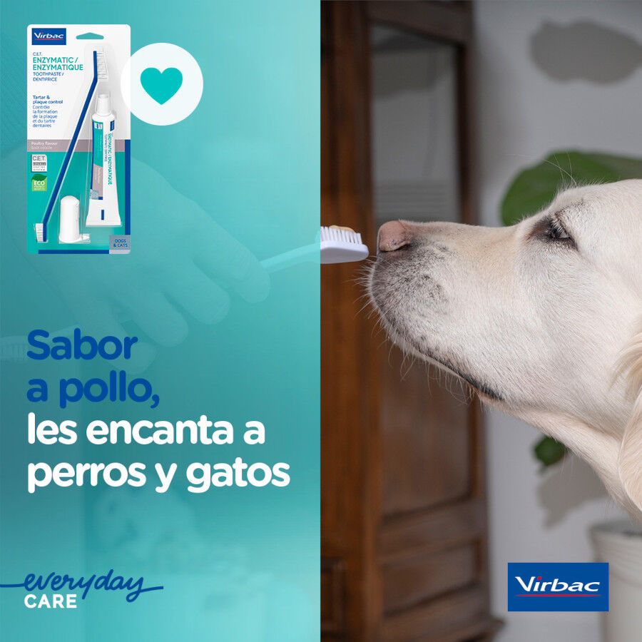 Virbac C.E.T Kit Dentífrico Enzimático para perros thumbnail