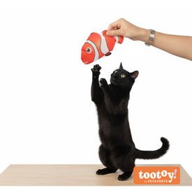 Tootoy! Juguete Interactivo Pez Payaso para gatos