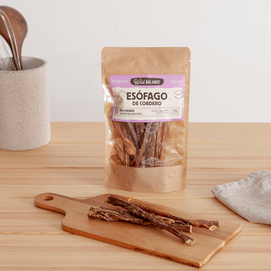 50 g Wild Balance Es&oacute;fago de Cordero para perros, , large Imagen numero 2