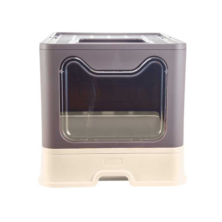 Freedog LumoBox Arenero Plegable Gris para gatos, , large Imagen numero 1