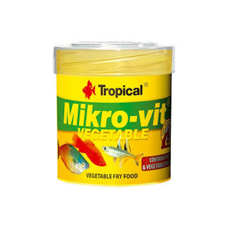 Tropical Mikro-Vit Vegetable alimento para peces thumbnail
