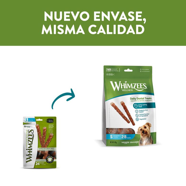 Whimzees Snacks Dentales Grain Free para perros thumbnail