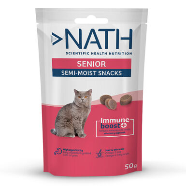 Nath Senior Bocaditos Semihúmedos para gatos