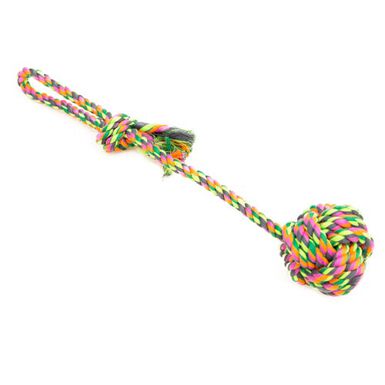TK-Pet Pelota con cuerda para perros