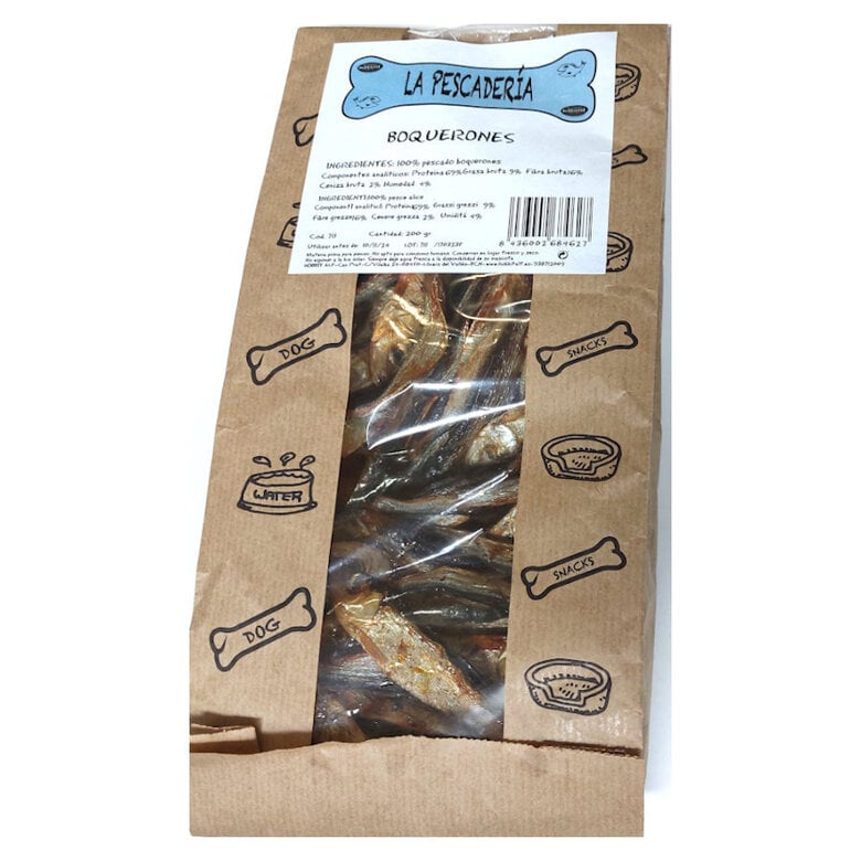 200 g Hobbitalf La Pescadería Boquerones para perros,  Imagen numero 1 200 g Hobbitalf La Pescadería Boquerones para perros, , large Imagen numero 1