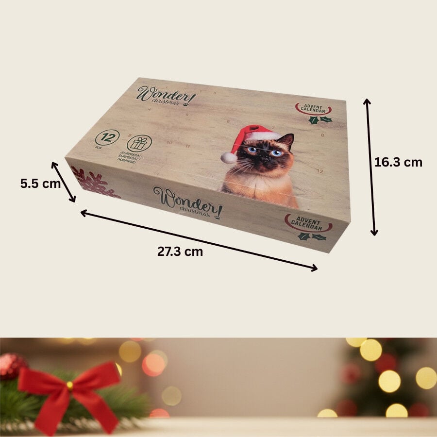 Wonder Christmas Caja Sorpresa Juguetes Navideños para gatos thumbnail