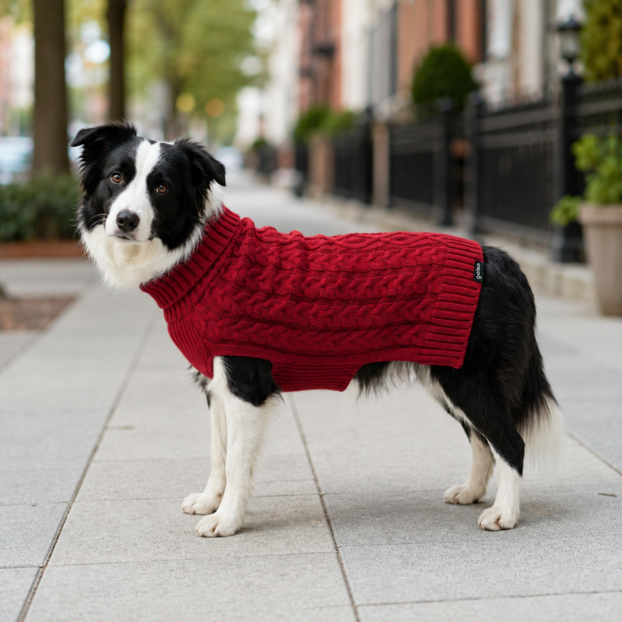 Gotoo Jersey de Punto Rojo para perros, , large Imagen numero 1