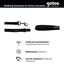 Gotoo Correa de nylon negra reflectante para perros, , large indicador imagen numero 3