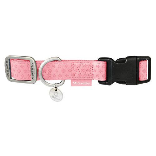 MacLeather collar para perro rosa Imagen numero 1
