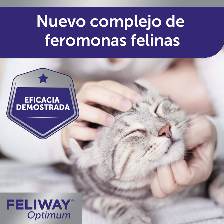 Feliway Optimum Difusor Tranquilizante para gatos, , large image number null