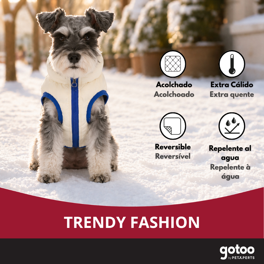 Goto Abrigo Reversible Acolchado para perros, , large Imagen numero 6