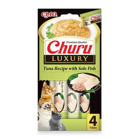 Churu Luxury Snack At&uacute;n y Lenguado para gatos