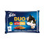 12 sobres x 85 g Felix Fantastic Duo Carne en Gelatina sobre para gatos, , large indicador imagen numero 1