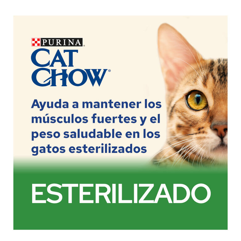 Cat Chow Sterilized Pollo Pienso para gatos thumbnail