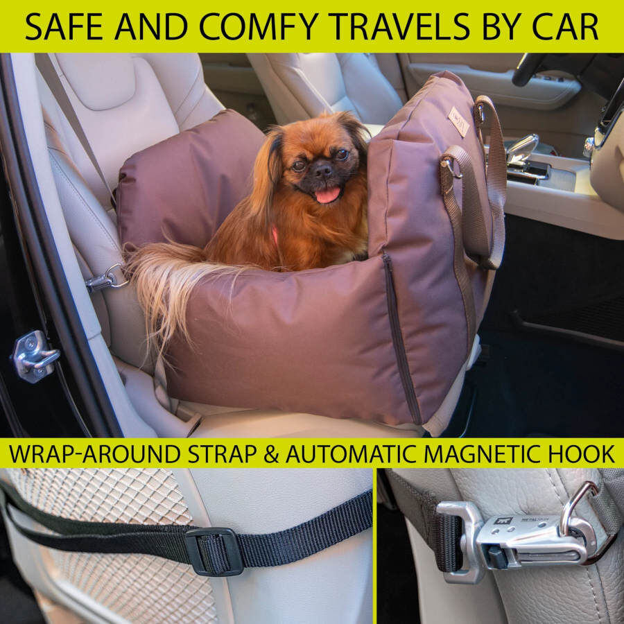 Ferplast Cruiser Marr&oacute;n Bolsa de Transporte para perros, , large Imagen numero 9