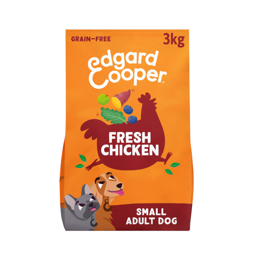 3 kg Edgard & Cooper Pienso Pollo para perros adultos mini, , large Imagen numero 1
