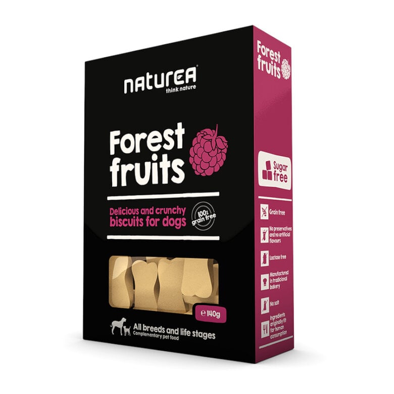 140 g Naturea Forest Fruits Galletas para perros,  Imagen numero 1 140 g Naturea Forest Fruits Galletas para perros, , large Imagen numero 1