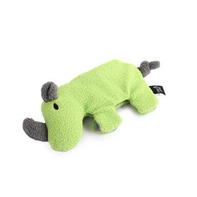 Minus One Folding Rihno peluche de trapo para perros