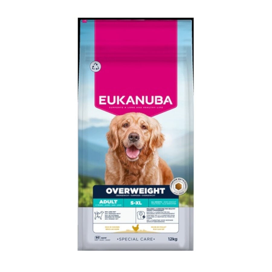 12 kg Eukanuba Adult Daily Care Overweight Sterilized pienso para perros, , large Imagen numero 1