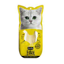 Kit Cat Fillet Fresh Lomo de Pollo y Fibra Filete Sobres para gatos