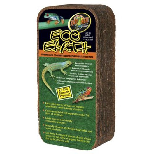Zoo Med bloque 650 g fibra de coco para terrario image number null