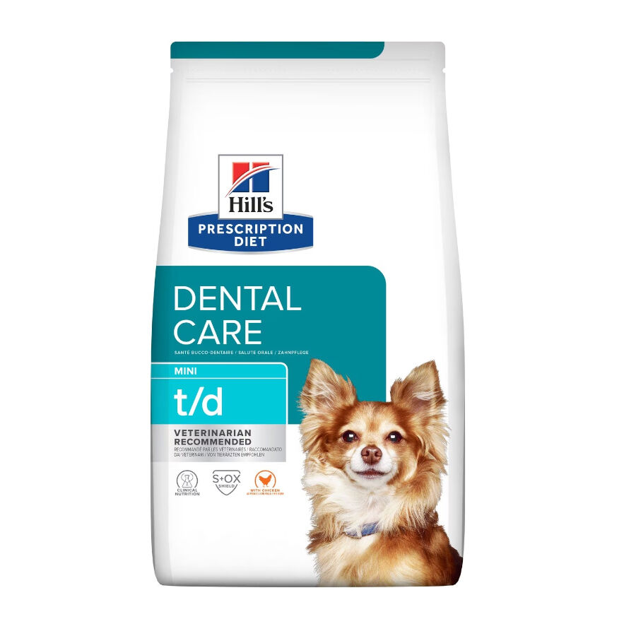 Hill's Prescription Diet Dental Care t/d Pollo pienso para perros pequeños