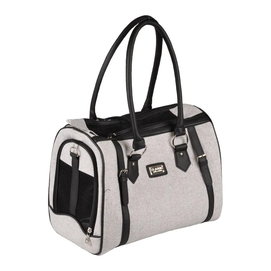 Flamingo Tatjana Bolsa Transport&iacute;n Gris para perros, , large Imagen numero 2